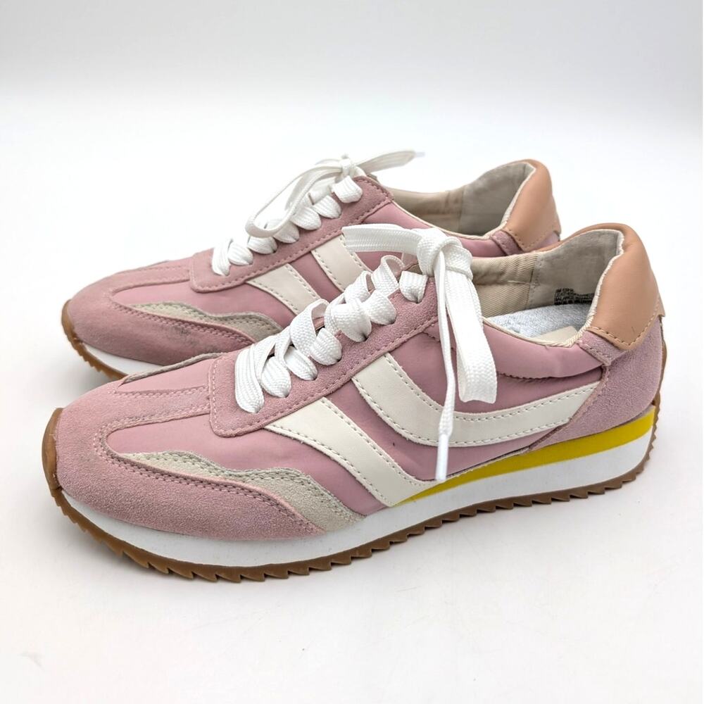 Dolce Vita Esha Lace-Up Sneaker Shoes Lace-Up Women's Pink Size US6M EU36